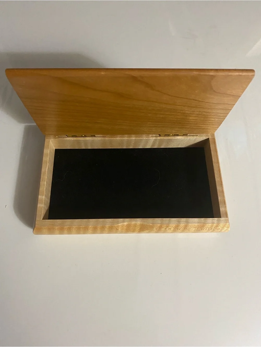 Northern Lights Gallery handmade wooden box, keepsake box, Made in USA, Quote